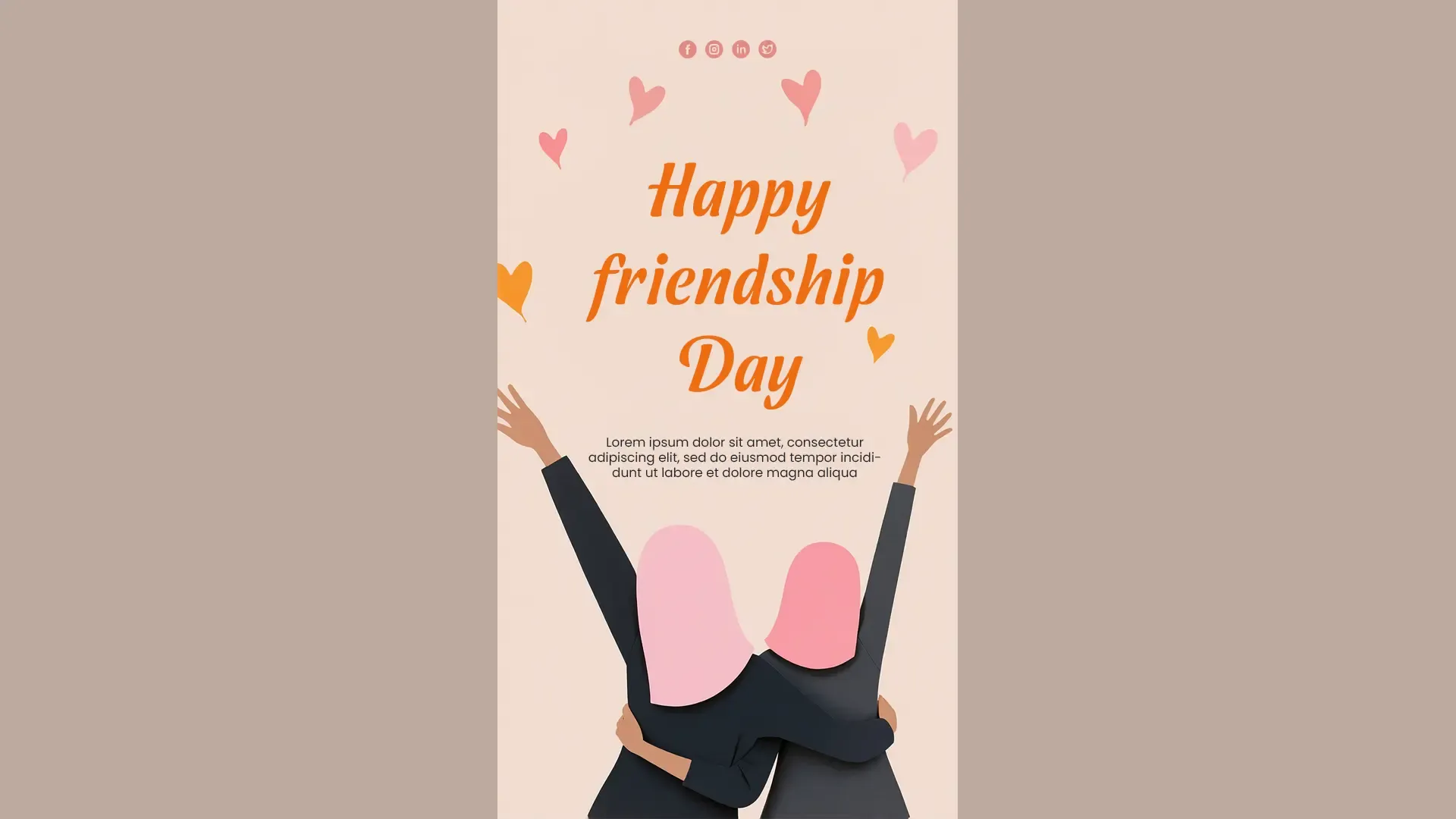 Happy Friendship Day Heartfelt Instagram Story